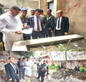 اخبار المناطق – المشمر يطلق مشروع تحسين نظام الصرف الصحي في مبنى محكمة استئناف تعز