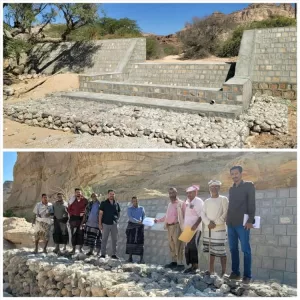 اخبار المناطق – تسليم مجموعة من المشاريع الزراعية المنجزة في وادي عماد للسلطة المحلية بحبان