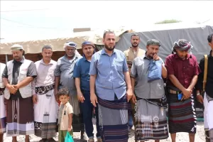 اخبار المناطق – تصالح قبلي في نعيمه حالمين يسفر عن العفو والمسامحة بفضل جهود الشيخين العمر.