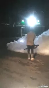 اخبار عدن – إدارة الأشغال السنةة تطلق حملة لرش الضباب لمكافحة الحشرات الناقلة للأمراض في ا