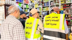 اخبار عدن – إدارة صيرة تغلق 4 محطات مياه و12 متجرًا مخالفًا للأسعار