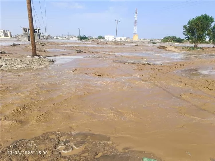 السلطة المحلية بالعاصمة عدن تواصل جهوده إزالة تأثيرات المنخفض الجوي وتطلق نداءً لمساعدة الأسر المتضررة في الحسوة وبئر أحمد