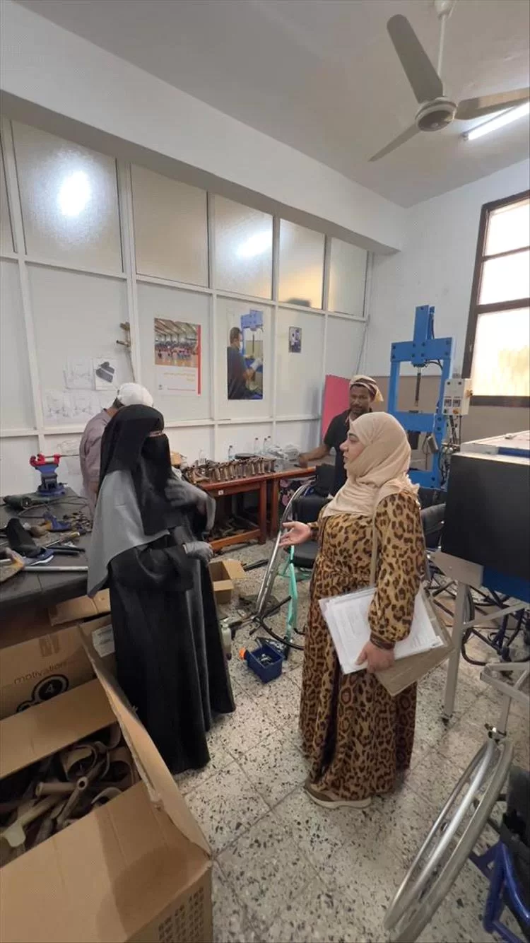 اللجنة الاستشارية لشؤون الصحة والسكان والبيئة تزور مجمع التأهيل التعليمي والمهني لذوي الإعاقة بعدن