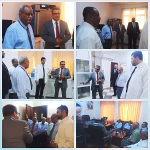 اخبار عدن – زيارة نائب مدير مكتب رئاسة الجمهورية إلى الهيئة اليمنية للمواصفات والمقاييس وضبط الجودة