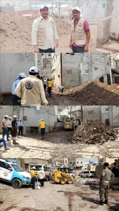 اخبار عدن – مؤسسة شروين تطلق حملة “لبيك يا عدن” لتنظيف مخلفات السيول