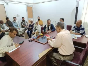 اخبار عدن – مدير مستشفى الأمراض النفسية والعصبية في عدن يلتقي نائب رئيس اللجان المواطنونية