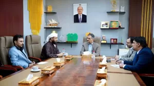 اخبار عدن – وزير الدولة ومحافظ عدن يشدد على تأييد السلطة التنفيذية المحلية لمخططات وأهداف وزارة الأوقاف والشؤون الدينية