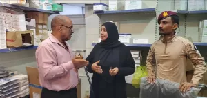 اخبار عدن – وكيلة النيابة في عدن تستمر في مراقبة سوق الأدوية وتقوم بإغلاق وكالات وشركات غير مطابقة للقوانين.