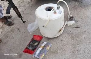 اخبار وردت الآن – إحباط تهريب شحنة من الحشيش داخل سخان مياه في المكلا