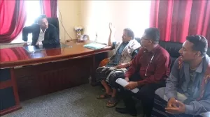 اخبار وردت الآن – اجتماع تحت رئاسة محافظ أبين يناقش متطلبات مديرية سباح من مشاريع مياه الشرب