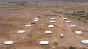 اخبار وردت الآن – الحديدة: تدشين مخيم لإيواء المتضررين من الفيضانات في حيس.