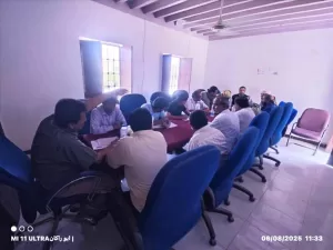 اخبار وردت الآن – فريق وحدة التغيرات المناخية يُنهي برنامج زيارته إلى مديرية رضوم