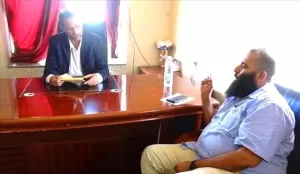 اخبار وردت الآن – محافظ أبين يدعم المهندس الشرمي ومشروعه لتطوير فرع هيئة الأراضي