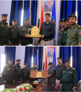 اخبار وردت الآن – مدير عام المكلا ومدير الاستقرار يكرمان كلية الشرطة في حضرموت تقديراً لجهودها