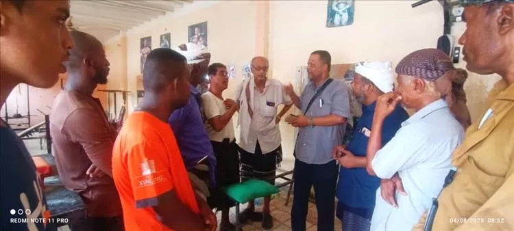 مدير مكتب الشباب والرياضة بلحج يواصل زياراته التفقدية لأندية المحافظة