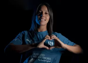 الهلال السعودي يعلن عن توقيع عقده مع قائدة منيوزخب لبؤات الأطلس غزلان الشباك