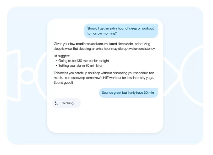 جوجل تعلن عن مدرب شخصي للصحة واللياقة البدنية مدعوم بالذكاء