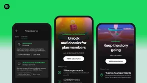 سبوتيفاي توسع إمكانية الوصول إلى الكتب الصوتية لأعضاء خطة العائلة في الولايات المتحدة لأول مرة