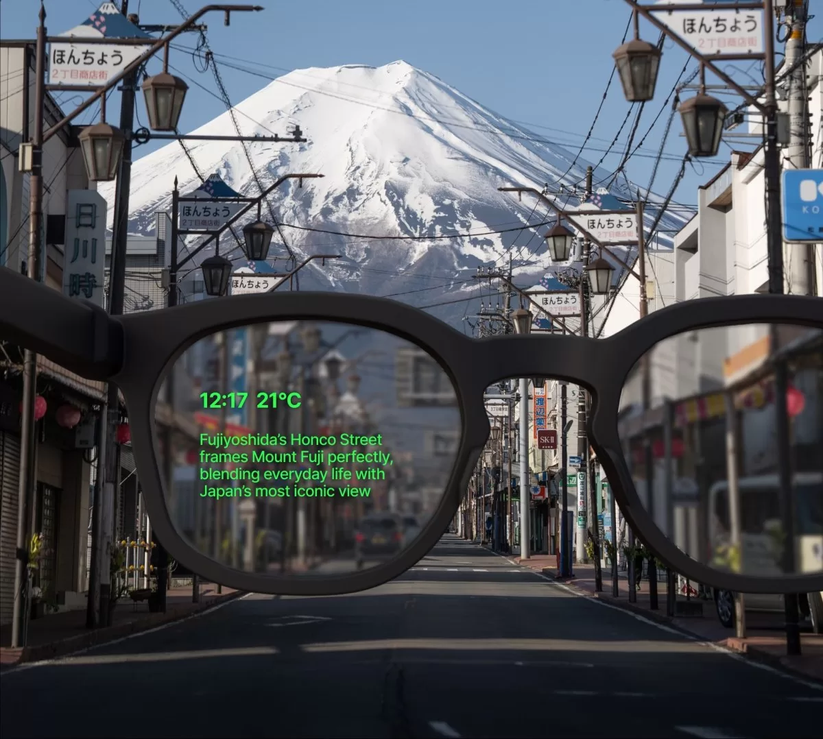 A rendering of the Halo AI smart glasses.