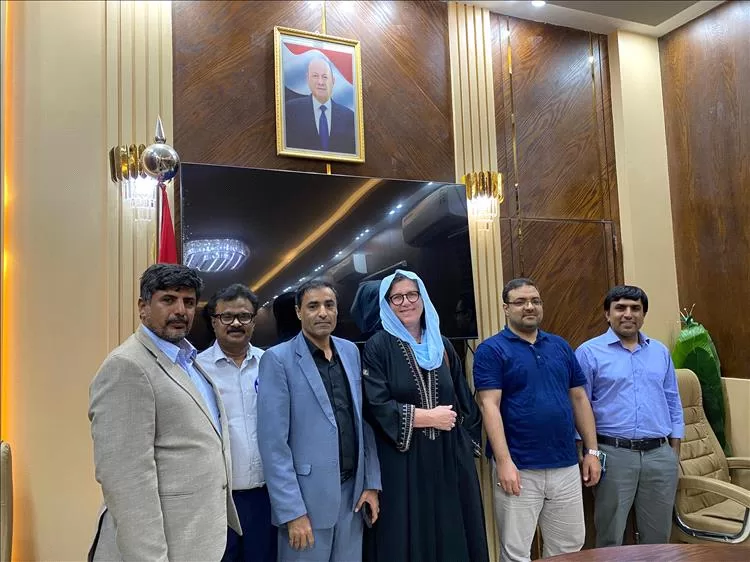 وكيل وزارة الصحة يلتقي  المدير الإقليمي لمنظمة كونسيرن الامريكية