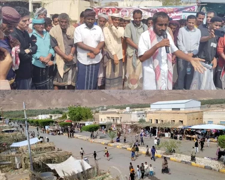 مدير عام مديرية حجر يدشّن فعاليات مهرجان خريف حجر السنوي وسط حضور رسمي وشعبي واسع