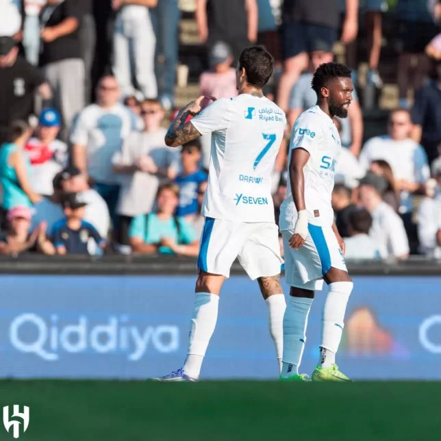 نونيز يسجل في اكتساح الهلال لأراو السويسري ودياً - سبورت 360