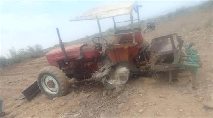 إصابة مدنيين اثنين بانفجار لغم حوثي في تعز