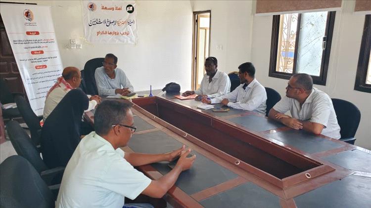 الهيئة الحضرمية لإصلاح ذات البين تناقش الترتيب لتنفيذ فعالية مهارات التعامل مع النزاعات وبناء السلم
