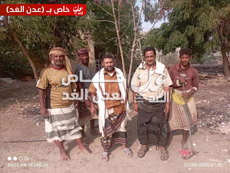 صندوق النظافة بأحور ينفذ حملة لإزالة المخلفات من حرم مجمع الزهراء