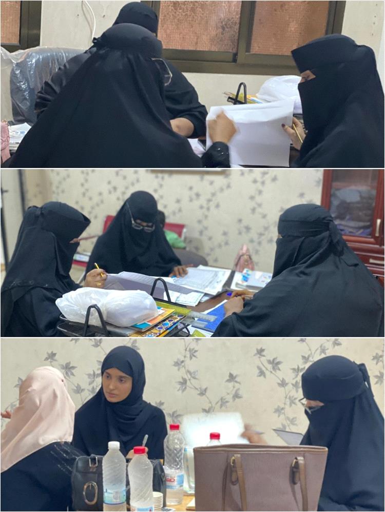 فريق التوجيه التربوي يزور مدرسة عدن الحديثة ويشيد بمستوى الانضباط والأداء