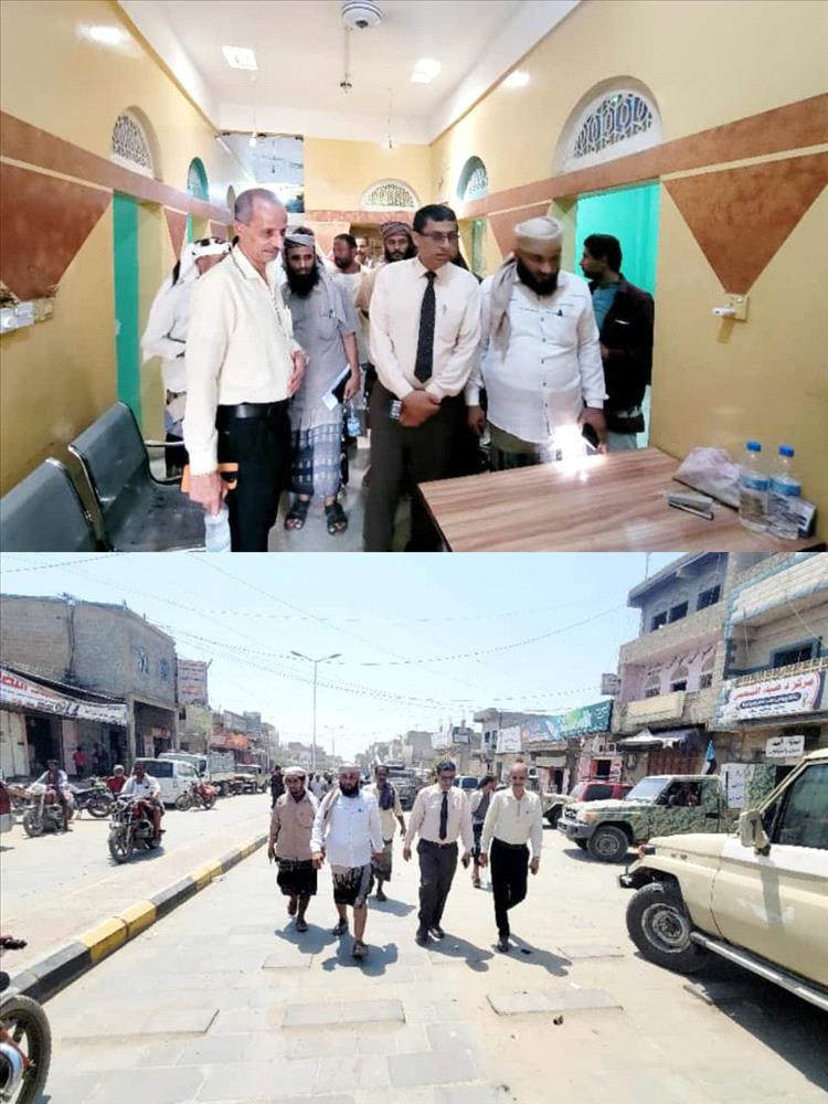لحج..نزول ميداني للجابر والجعفري على المنشآت الصحية بطور الباحة