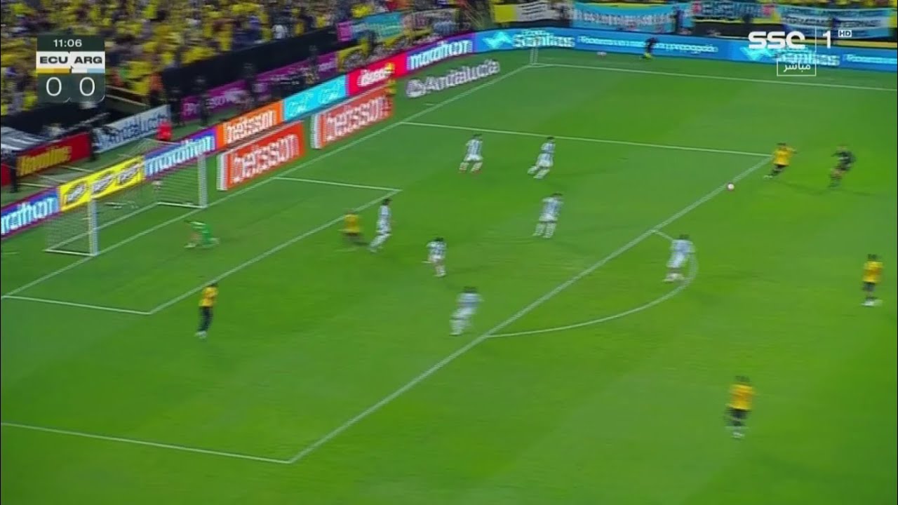 ملخص مباراة الإكوادور 1 - 0 الأرجنتين | تصفيات أمريكا الجنوبية لكأس العالم 2026