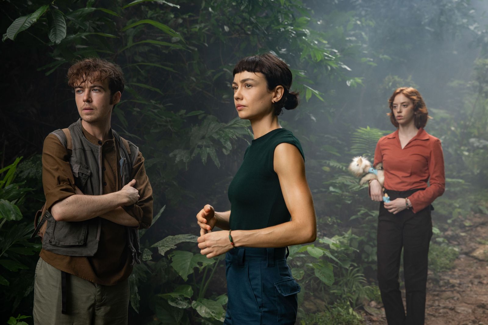 أليكس لوذر في دور هيرميت سيدني تشاندلر في دور ويندي ليلي نيومارك في دور نيبس في إعداد الغابة