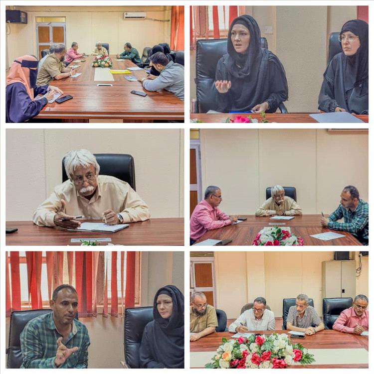 وزارة الزراعة والأسماك تناقش مع منظمة العمل مشروع تحسين الأمن الغذائي