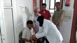 اخبار المناطق – الأمين السنة والمشرف على التحصين يطلقان المرحلة الثانية من الحملة الوطنية