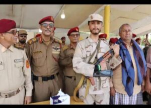 اخبار المناطق – الاحتفاء بالأسير المحرر محمد السخياني في معسكر بدر بعدن