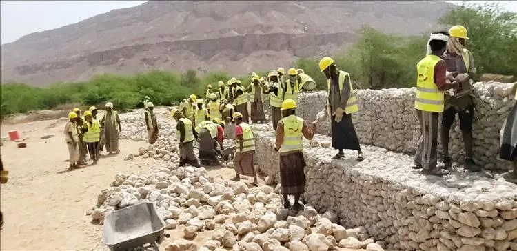 مدير عام مديرية القطن يتفقد مشروع من الغذاء  إلى الصمود النسخة الثانية