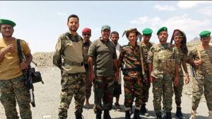 اخبار المناطق – قائد الكتيبة الثانية في حزام أمني أبين يزور جبهة ثرة ويثني على صمود الأبطال