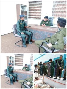 اخبار المناطق – مدير شرطة شبوة يتفقد قسم الأدلة الجنائية ويثني على جهود الفريق السنةل