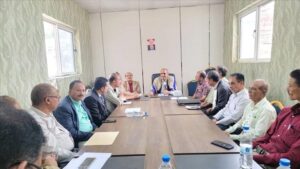 اخبار المناطق – وكيل المحافظة الأول في تعز يتفقد تقدم العمل في مديرية صالة