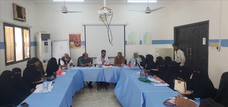مكتب الصحة بمديرية التواهي يعقد اجتماعه التحضيري لإطلاق حملة التحصين ضد شلل الأطفال