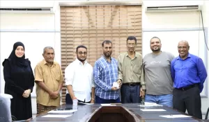 اخبار عدن – الاتحاد السنة للإعلام الرياضي يبدأ توزيع بطاقات العضوية الجديدة