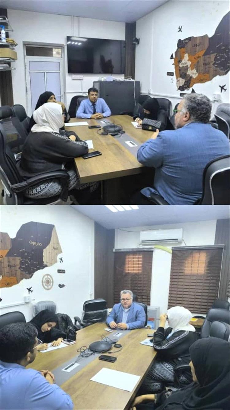 الوكيل الحيدري يلتقي وفدًا من منظمة الصحة العالمية لمناقشة إعداد مسودة السلوك