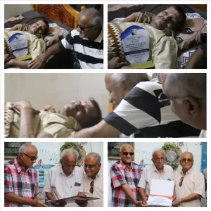 اخبار عدن – الوكيل سالم يبدأ أولى زيارات البرنامج التكريمي الذي تم الإعلان عنه مؤخراً في عدن