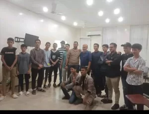 اخبار عدن – طلاب من مدرسة جرادة يشاركون في ورشة عمل تدريبية لمعهد أميدست حول المنظومة التعليمية الإلكتروني