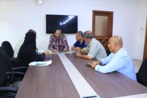 اخبار عدن – مدير مؤسسة مياه عدن يلتقي بوفد من مستشفى الأمير محمد بن سلمان