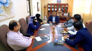 اخبار عدن – نائب وزير الإعلام والثقافة والسياحة يلتقي مدراء مكاتب الإعلام في عدن وأبين ولحج