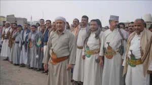 اخبار وردت الآن – أبناء تعز في مأرب يعبرون عن شكرهم للواء ثوابة وقبائل خولان على مساعيهم لإنهاء النزاع.