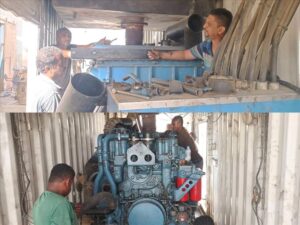 اخبار وردت الآن – سكان أحور يثنون على جهود الشعبي والوليدي في صيانة مولد الكهرباء بالمدينة