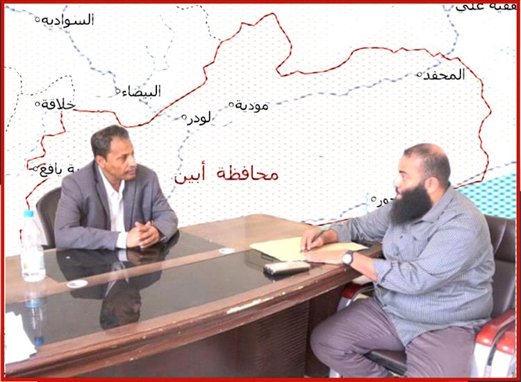 المحافظ أبين يشيد بجهود فرع هيئة الأراضي ومديرها (الشرمي) في معالجة ملفات (عقود المواطنين)